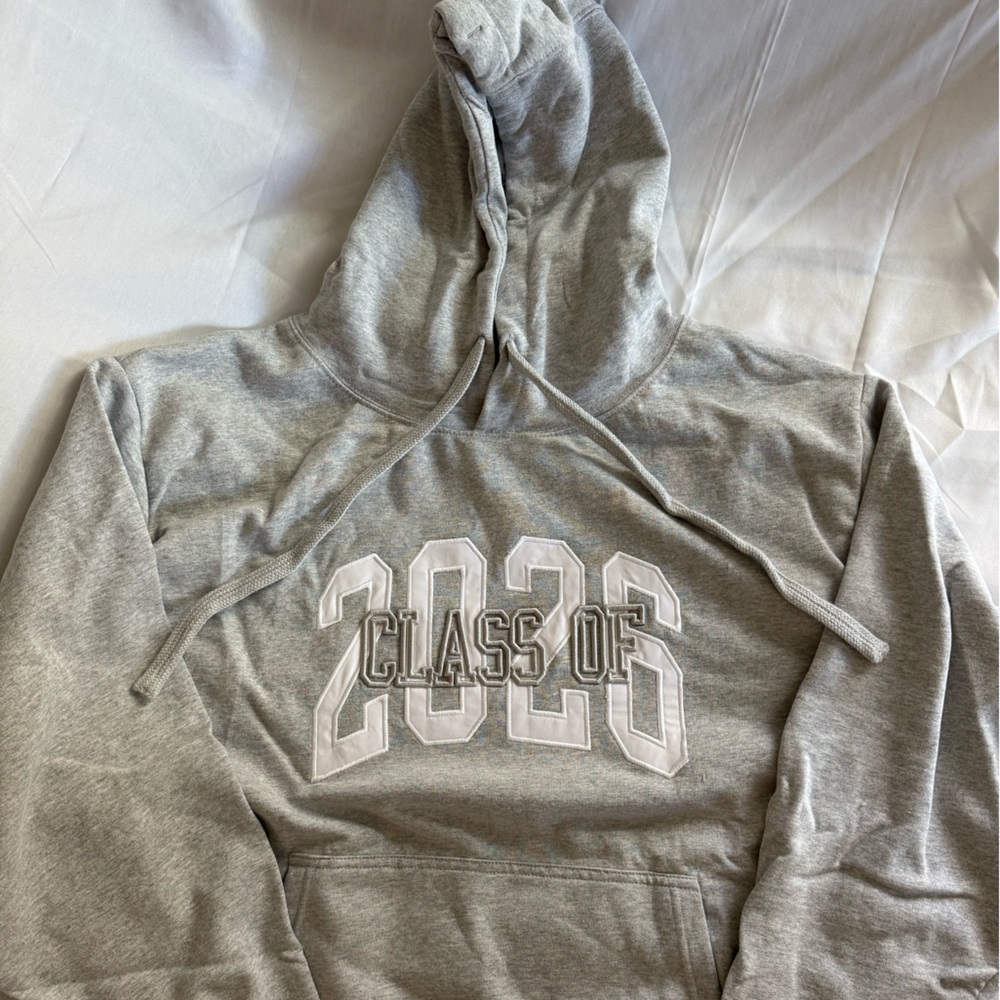 Gray Class of 2026 Hoodie